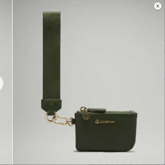 Lululemon Green Bags & Handbags for Women for sale - eBay NWOT lululemon Dual Pouch Wristlet *Cactus \